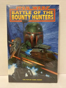 Battle of the Bounty Hunters (Star Wars) [Pop-up Comic Book] NEW! SEALED!