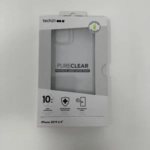 tech21 Pure Clear for Apple iPhone 11 Pro Max Phone Case - Hygienically Clean - Picture 1 of 3