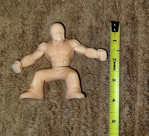 WWE Mattel Prototype RESIN Power Slammers REY MYSTERIO WCW HOF Wrestling Figure! Cover