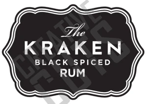 Kraken Rum, vinyl decal wall art window design - Picture 1 of 1
