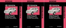 2006 Toyota Sequoia Shop Service Repair Manual Complete Set