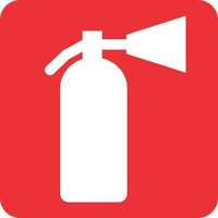 Sticker Decal Fire Alarm Emergencies Signs Fire Extinguisher st5 XXX6W 
