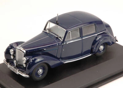MODELLINO AUTO STATICO BENTLEY MK VI 1948 IVO PETERS BLU MODELLISMO SCALA 1:43 - Immagine 1 di 2