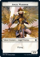 Angel Warrior Token x4 NM Magic the Gathering 4x Zendikar Rising mtg card lot