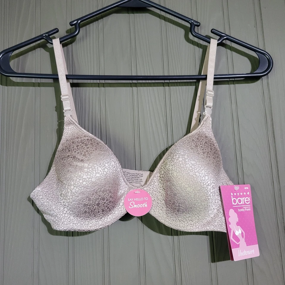 Sujetador rubor Barely There Beyond patrón tortuga desnudo talla 34A nuevo con etiquetas Foto 1 de 4