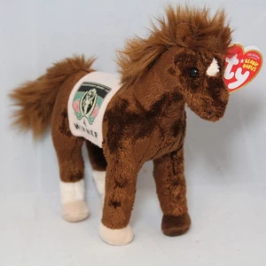 Ty Beanie Baby Smarty Jones - MWMT (Horse 2004 Kentucky Derby Winner 2001) - Imagen 1 de 1
