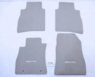 New OEM Nissan Carpeted Floor Mats 2013-2020 Sentra 999E2-L2001 4 piece Grey - Image 1 of 4
