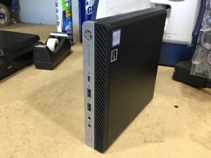 HP EliteDesk 800 G4 Mini Desktop | i7-8700T | 16GB RAM | 256GB SSD - ohne OS/AC - Bild 1 von 3