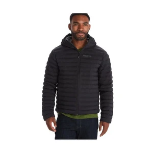 Marmot Men's Echo Featherless Hooded Puffer Jacket, Black, XXL - Picture 1 of 7