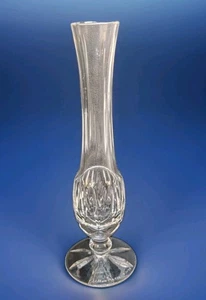 Vaso Waterford Crystal Lismore modello 9" Bud firmato William Pierce 3/11/98 - Foto 1 di 14