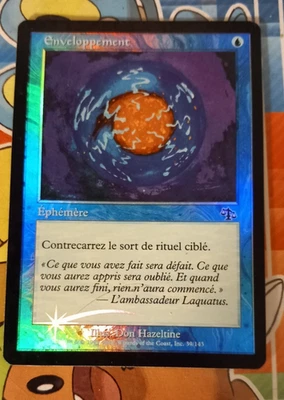 Carte Magic MTG - Enveloppement - FOIL - Edition Jugement - Fr Nm/Ex  - Photo 1/4