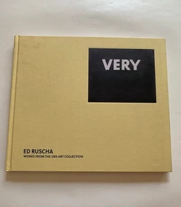 ED RUSCHA - VERY: WORKS FROM THE UBS AR COLLECTION - 1ST/. ED. - Picture 1 of 10