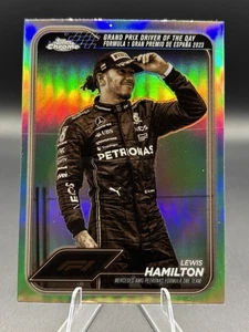 Lewis Hamilton Sepia Refractor #165 Topps Chrome 2024 F1 Formula 1 Mercedes Team - Picture 1 of 4