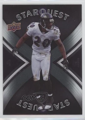 2008 Upper Deck Starquest Silver Board Ed Reed #SQ12 HOF - Image 1 of 2