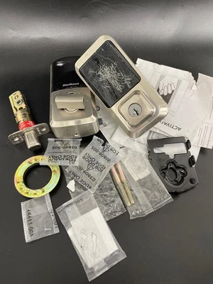 Kwikset Halo Wi-Fi Smart Lock, Keyless Entry Door Deadbolt, Touchscreen - Image 1 of 4