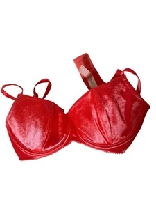 NEW Victoria's Secret 34C Bright Pink Coral Bra Underwire I89 Shiney - Picture 1 of 6