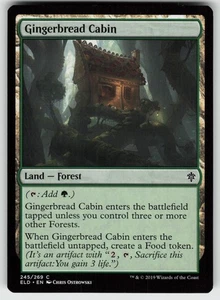 Gingerbread Cabin C Throne of Eldraine 245 Magic The Gathering - Imagen 1 de 2