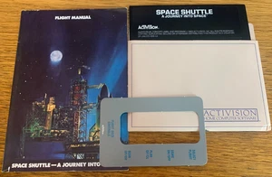 Space Shuttle: A Journey Into Space (Commodore 64 , 1983) GAME + MANUAL - Picture 1 of 3