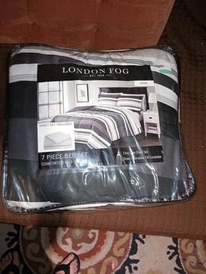 Edredón antiniebla London tamaño king ((solo)) Foto 1 de 4