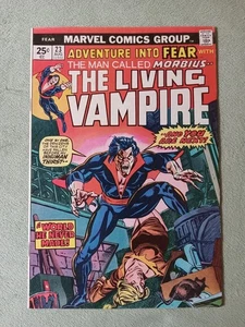 ADVENTURES INTO FEAR 23 AUGUST 1974 MORBIUS HIGH-GRADE VF 8.0 DAEMOND BALKATAR - Picture 1 of 3