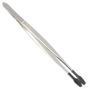 Pinzas recubiertas de goma para hombre para cabello facial artesanal con puntas rebordear - Imagen 1 de 12