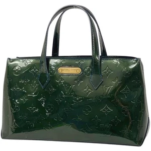 Louis Vuitton Wilshire PM Tote Handbag Monogram Vernis Nuit M93684 #BS3066 - Picture 1 of 6