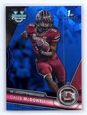 Caleb McDowell 2023 Bowman University Chrome Sapphire Edition #76 - Image 1 of 2