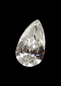 0.18 Ct Natural Loose Diamond Pear Brilliant Cut 5 x 3 mm F Color VS2 Clarity - Picture 1 of 11