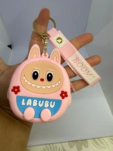 Lafufu Silicone Coin Purse Keychain, Choose Your Favorite Color - Picture 1 of 13