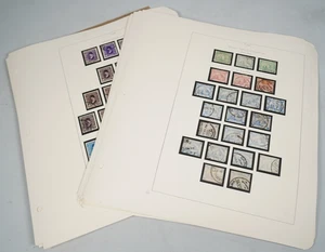 EGYPT 1879–1940s COLLECTION OF 1800+ MOSTLY USED STAMPS STORED ON PAGES - Picture 1 of 24