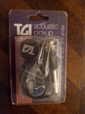 TGI Acoustic Pickup Guitar Ukulele Violin Mandolin Etc. New. Never Used - Image 1 of 2