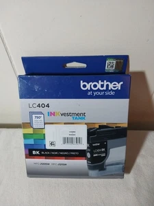 Brother Genuine LC404BKYield Black INKvestment Tank Ink Cartridge - NEW™ - Picture 1 of 4