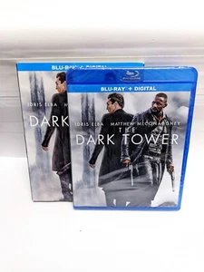 The Dark Tower (Blu-Ray, 2017) W/Slipcover Mcconaugey, Elba OOP RARE NEW SEALED - Picture 1 of 2
