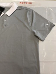 NIKE DRI FIT ICON HEATHER MENS GOLF POLO SHIRT NEW WITH TAGS SMALL - Picture 1 of 7