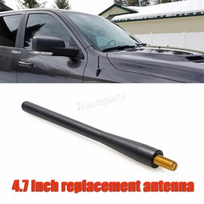 Mástil de antena negro corto radio AM/FM PARA DODGE RAM Y RAM 1500 2500 3500 2009-20 Foto 1 de 4