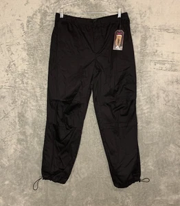 Nobo Women Elastic Waist Pull On Adjustable Relaxed Baggy Parachute Pants M NWT - Picture 1 of 11