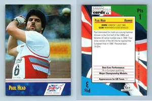 Paul Head #66 Of 150 Maxx Athletic 1992 Trading Card - Picture 1 of 1
