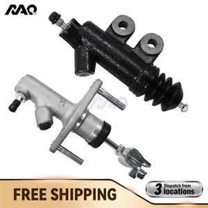 Clutch Master+Slave Cylinder For 94-01 Acura Integra & 92-00 Honda Civic D16 D18 - Picture 1 of 8