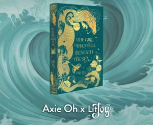 SIGNIERT Mädchen, das unter dem Meer fiel von Axie Oh LITJOY SONDEREDITION schabloniert - Bild 1 von 21
