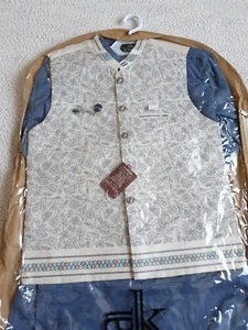 Jungen Kurta Kameez Shalwar Eid Anzug Pakistanisch 9 bis 10 Jahre Größe 28 Ref L2 28 - Bild 1 von 10