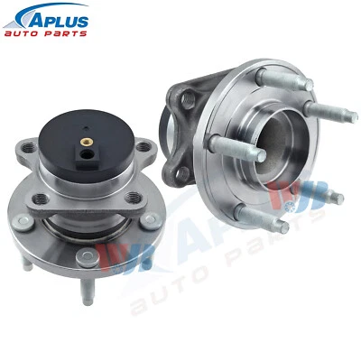 Par de conjunto de buje y cojinete de rueda trasera para Lincoln MKX Ford Edge 2007 2008 tracción delantera Foto 1 de 4