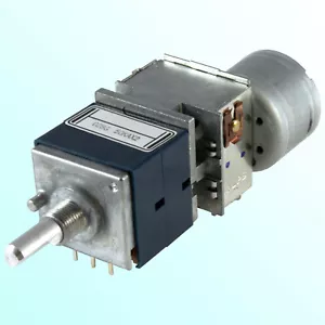 ALPS 50K doppio potenziometro motorizzato A50K audio logaritmico RK27112MC pentola - Foto 1 di 12