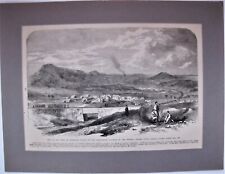 Civil War Print - View of Town of Strasburg, Valley of Shenandoah VA - Gen Banks