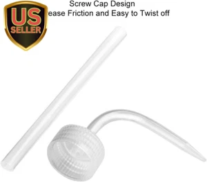 Chemical Wash Bottle, 2-Pack Plastic Safety Lab Squeeze Wash Bottle, LDPE wit... - Picture 1 of 8