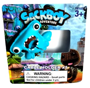 Sackboy Big Adventure Soporte para Cable Saco Niño Tiburón Pequeño Gran Planeta Promo - Imagen 1 de 8