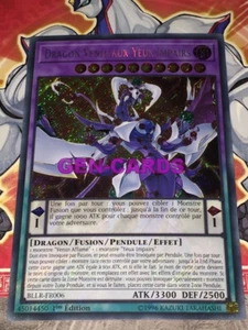 Carte Yu Gi Oh DRAGON VENIN AUX YEUX IMPAIRS BLLR-FR006 - Picture 1 of 1