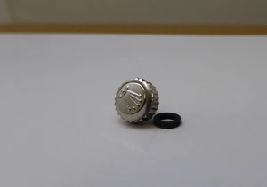 Rolex Steel Triple-lock Crown 24-700-0 New Genuine Rolex Part 5512 5513 1680 - Picture 1 of 2