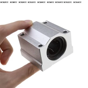 Linear Motion 6-30mm Shaft Sliding Bearing Block With 6-30mm Bore SCS6UU-SCS30UU - Picture 1 of 12