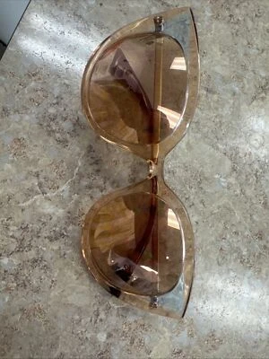 Gafas de sol FACE A FACE Paris Prism 1 2029 marco rosa rubor lentes espejadas ojo de gato Foto 1 de 4