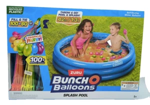 Bunch O Ballons 56590 Planschbecken mit 3 Stück Tropical BOB - Bild 1 von 4